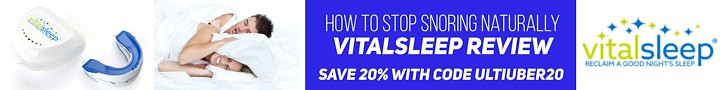 VitalSleep leaderboard - UltiUber Life Save 20% with code ULTIUBER20