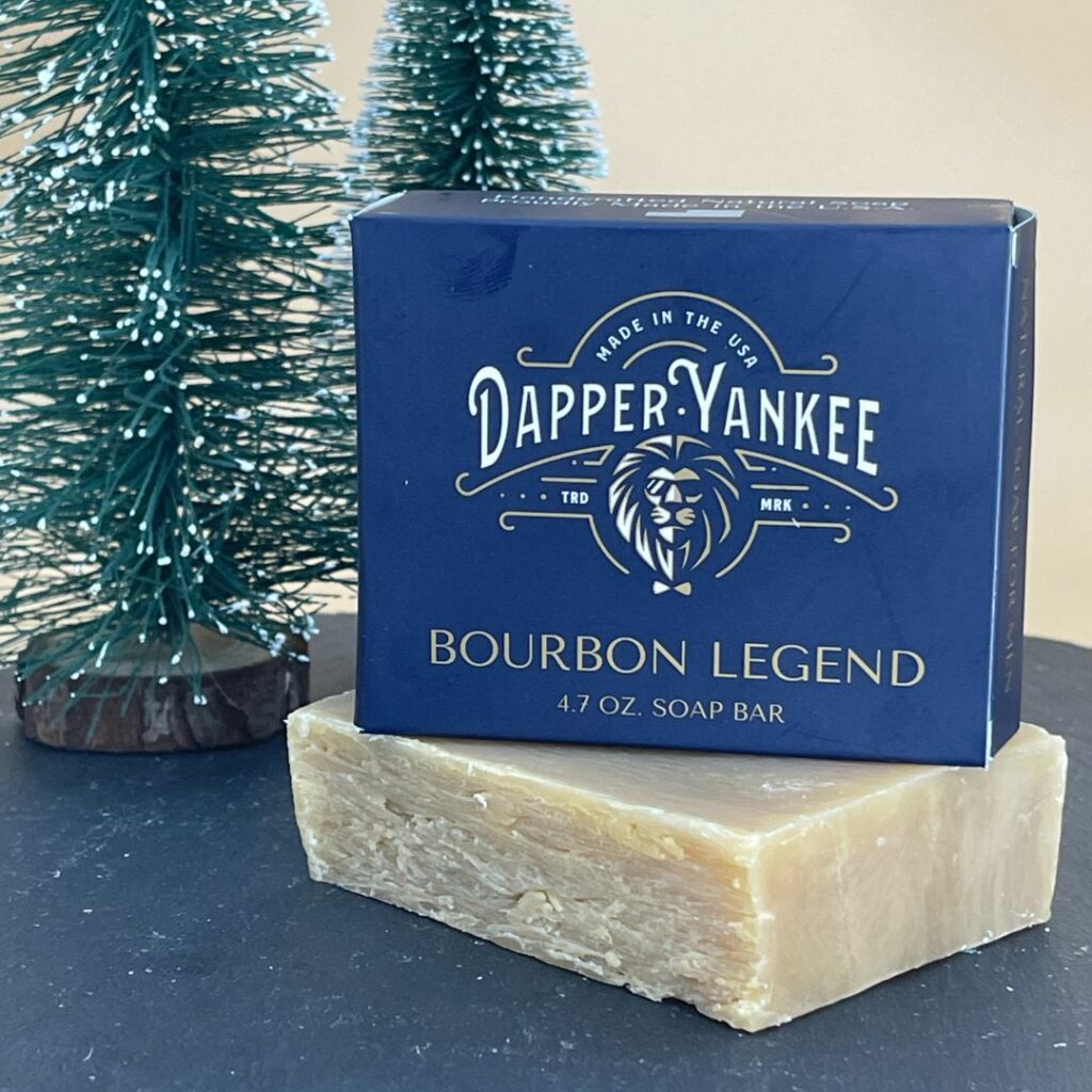dapper yankee bourbon legend soap